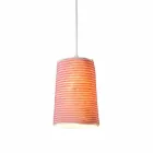 Lampada in nebulite e lana a sospensione In.es.artdesign Paint Stripe Viadurini