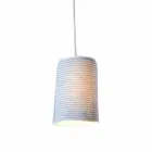 Lampada in nebulite e lana a sospensione In.es.artdesign Paint Stripe Viadurini