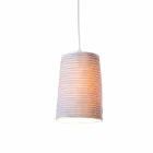 Lampada in nebulite e lana a sospensione In.es.artdesign Paint Stripe Viadurini