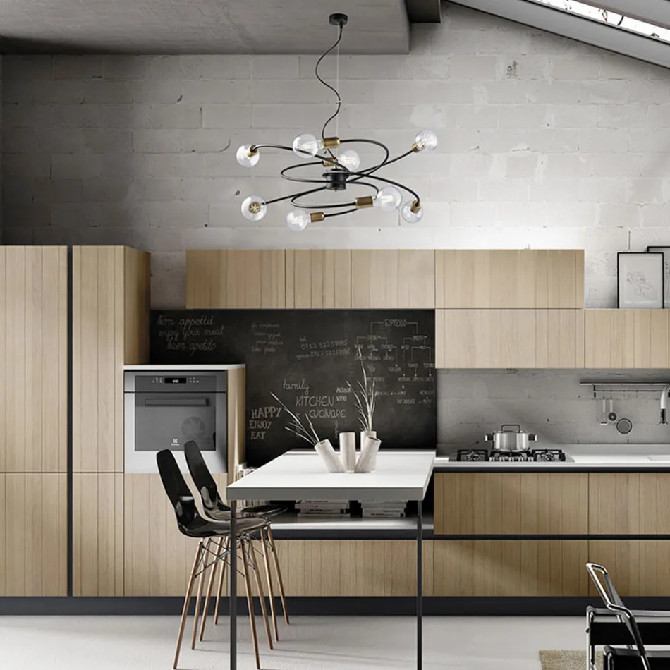 Lampada in vetro e metallo Made in Italy per ambienti raffinati – Venere Viadurini