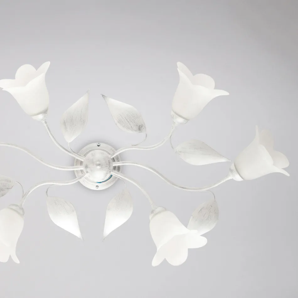 Lampada in vetro e metallo Made in Italy per arredare con stile – Sirio Viadurini