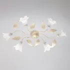 Lampada in vetro e metallo Made in Italy per arredare con stile – Sirio Viadurini