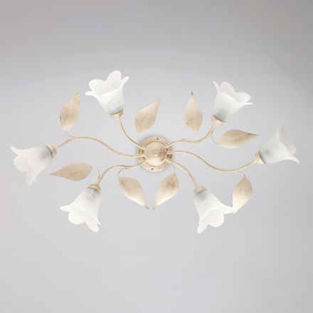 Lampada in vetro e metallo Made in Italy per arredare con stile – Sirio Viadurini