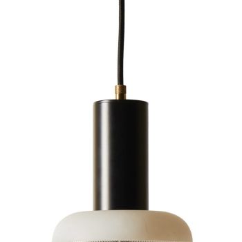 Lampada LED a Sospensione in Alluminio e Vetro Made in Italy - Illumino