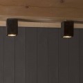 Lampada LED da soffitto da esterno, in terracotta, Smith - Toscot