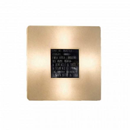 Lampada moderna a muro In-es.artdesign Fragments 3 di design nebulite Viadurini