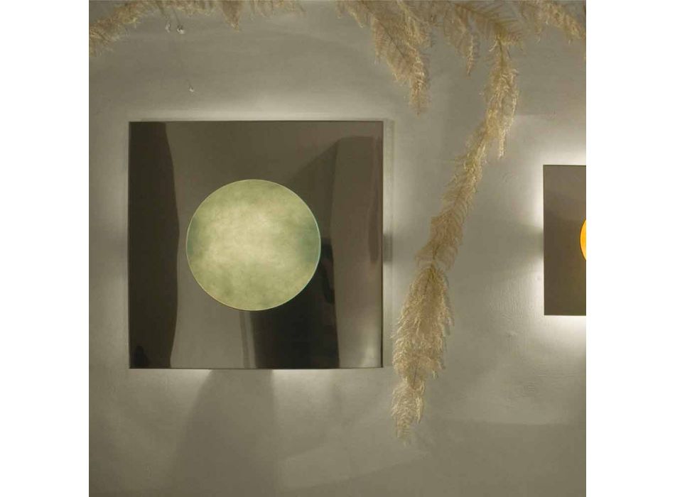 Lampada moderna a muro In-es.artdesign Washmachine in nebulite