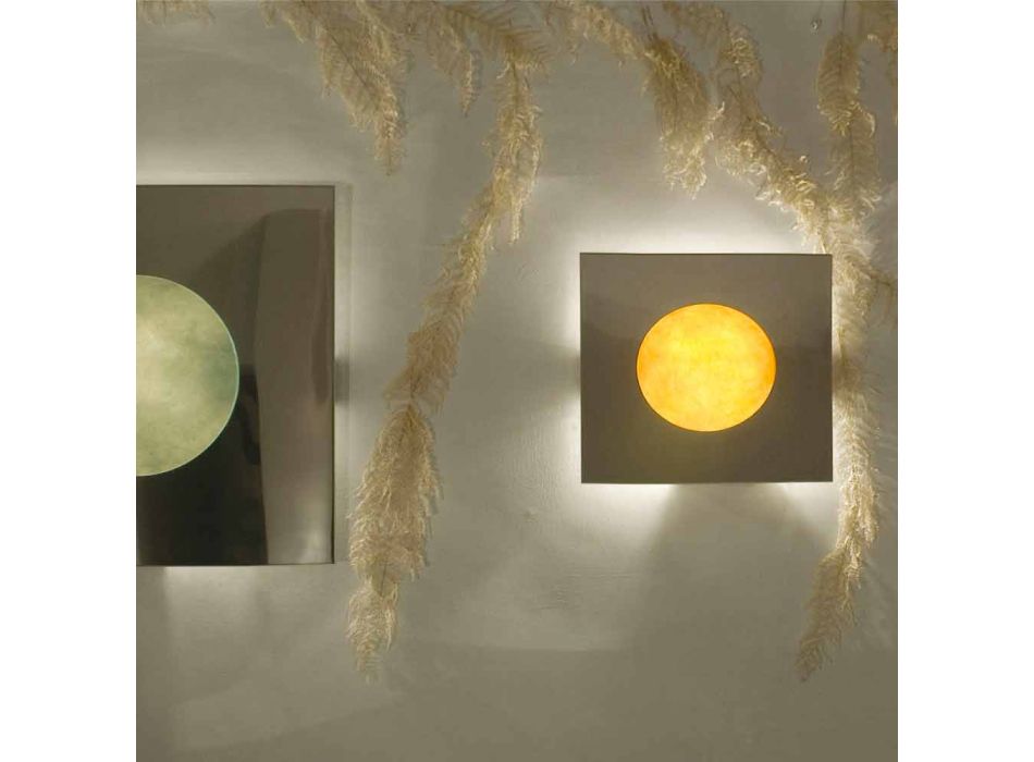 Lampada moderna a muro In-es.artdesign Washmachine in nebulite