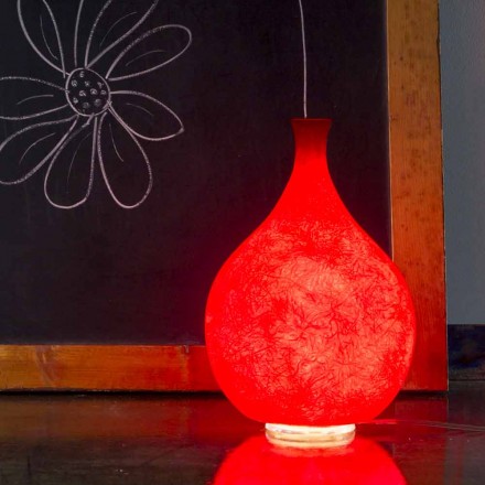 Lampada moderna da tavolo In-es.artdesign Luce Liquida2 in nebulite Viadurini