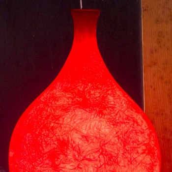 Lampada moderna da tavolo In-es.artdesign Luce Liquida2 in nebulite
