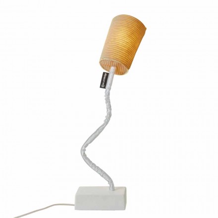 Lampada moderna da tavolo In-es.artdesign Paint T Stripe in lana Viadurini