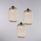 Lampada Moderna in Vetro e Metallo Made in Italy Ideale per Ogni Ambiente - Aquila Viadurini