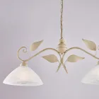 Lampada Moderna in Vetro e Metallo Made in Italy Ideale per Ogni Ambiente - Carina Viadurini