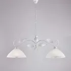 Lampada Moderna in Vetro e Metallo Made in Italy Ideale per Ogni Ambiente - Carina Viadurini