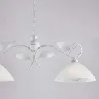 Lampada Moderna in Vetro e Metallo Made in Italy Ideale per Ogni Ambiente - Carina Viadurini