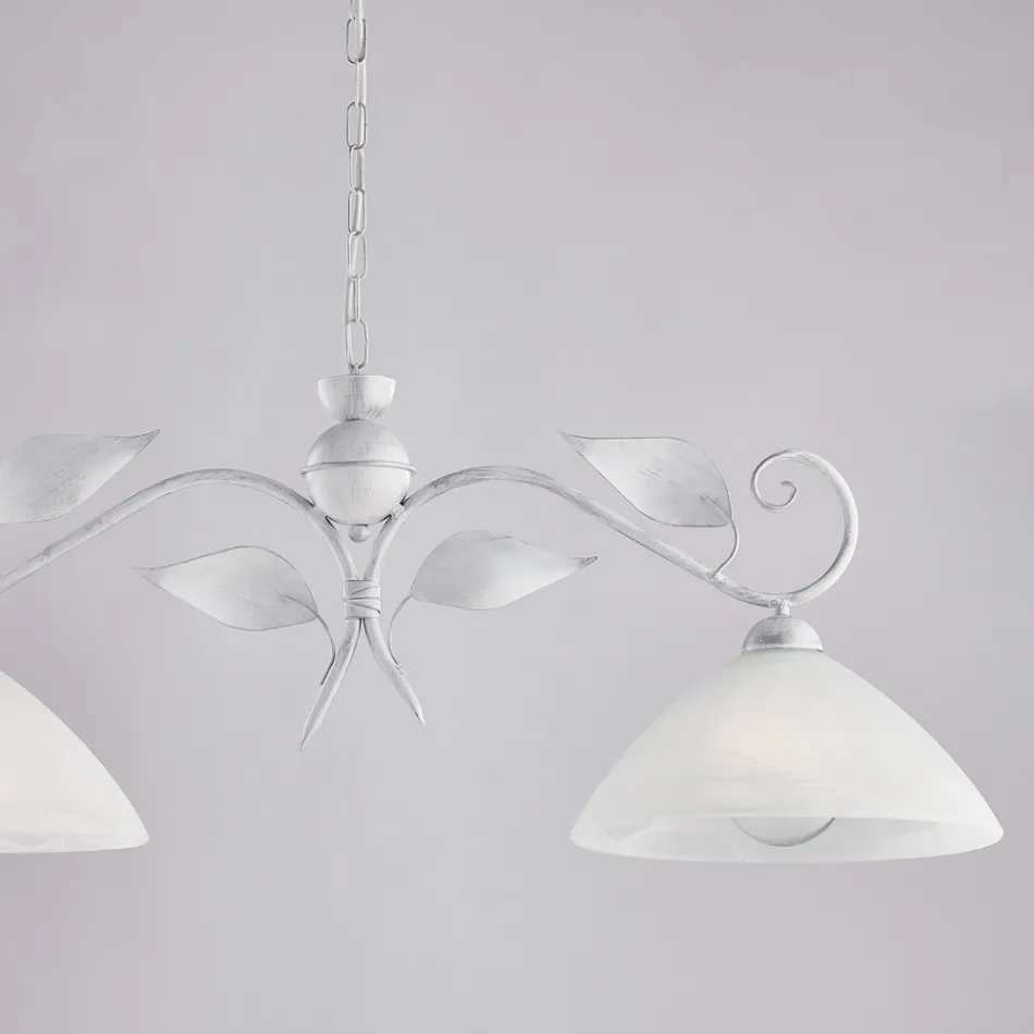 Lampada Moderna in Vetro e Metallo Made in Italy Ideale per Ogni Ambiente - Carina Viadurini