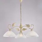 Lampada Moderna in Vetro e Metallo Made in Italy Ideale per Ogni Ambiente - Carina Viadurini