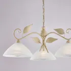 Lampada Moderna in Vetro e Metallo Made in Italy Ideale per Ogni Ambiente - Carina Viadurini