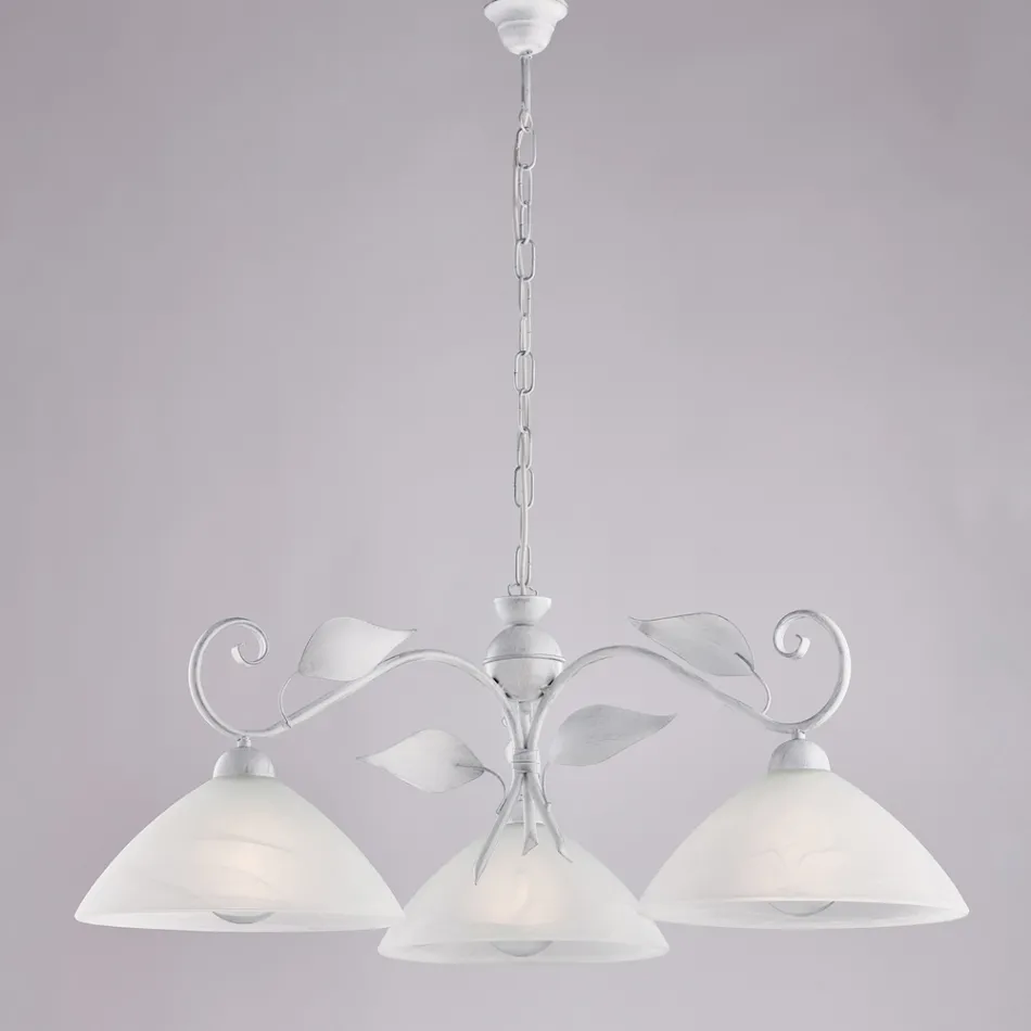 Lampada Moderna in Vetro e Metallo Made in Italy Ideale per Ogni Ambiente - Carina Viadurini