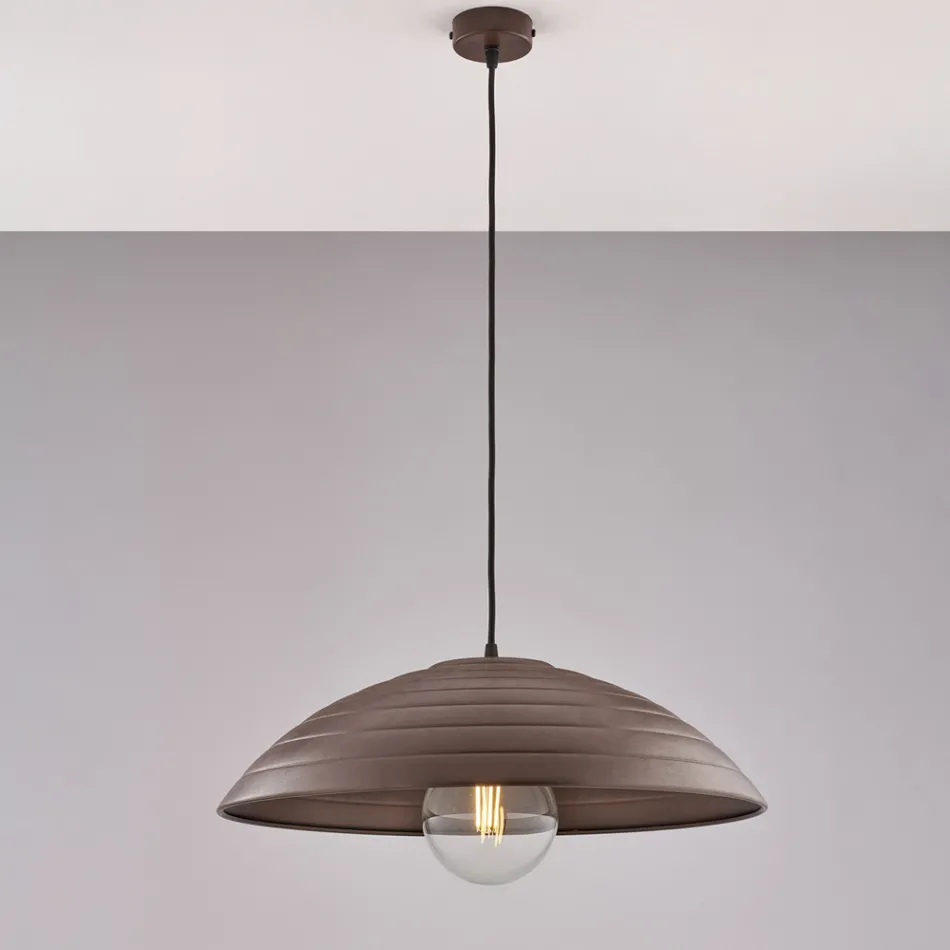 Lampada Moderna in Vetro e Metallo Made in Italy Ideale per Ogni Ambiente - Cygnus Viadurini