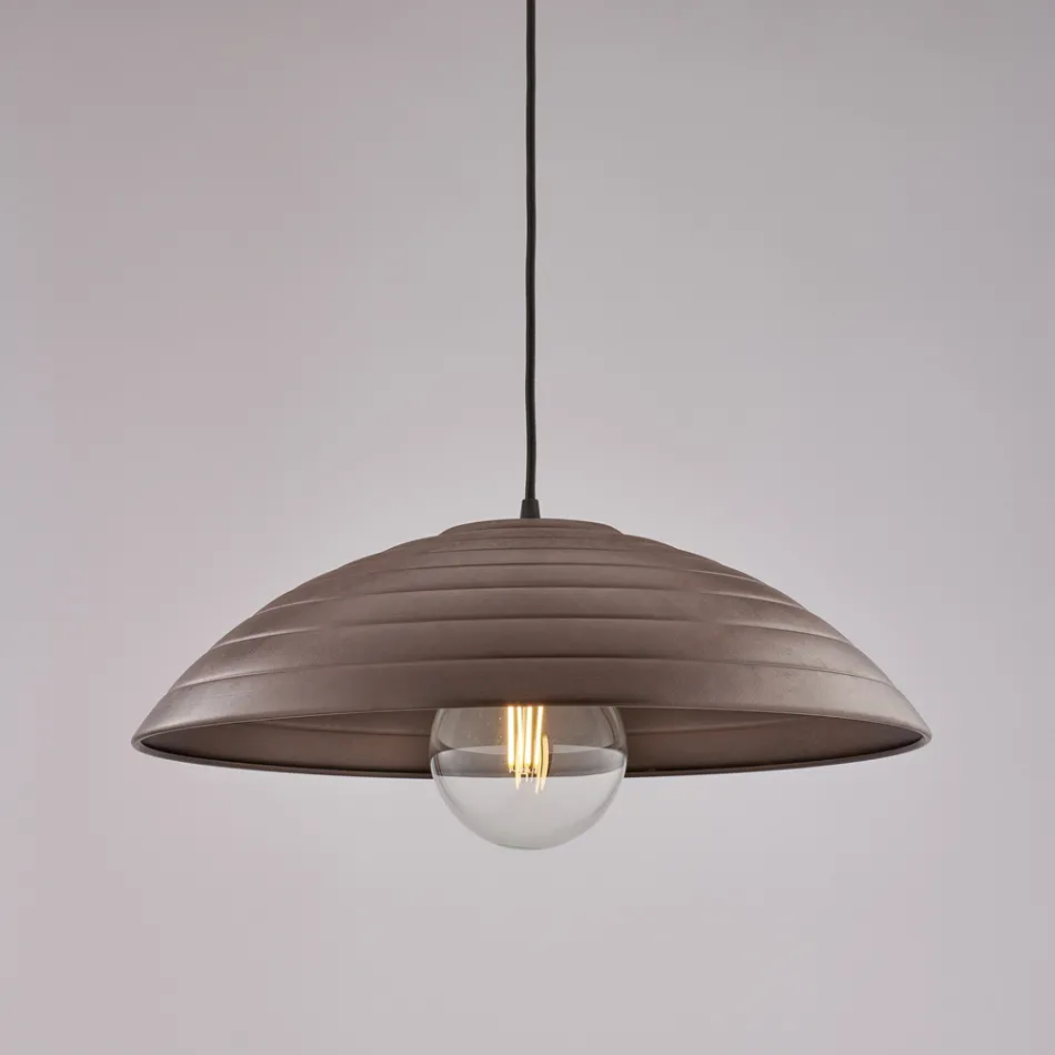 Lampada Moderna in Vetro e Metallo Made in Italy Ideale per Ogni Ambiente - Cygnus Viadurini
