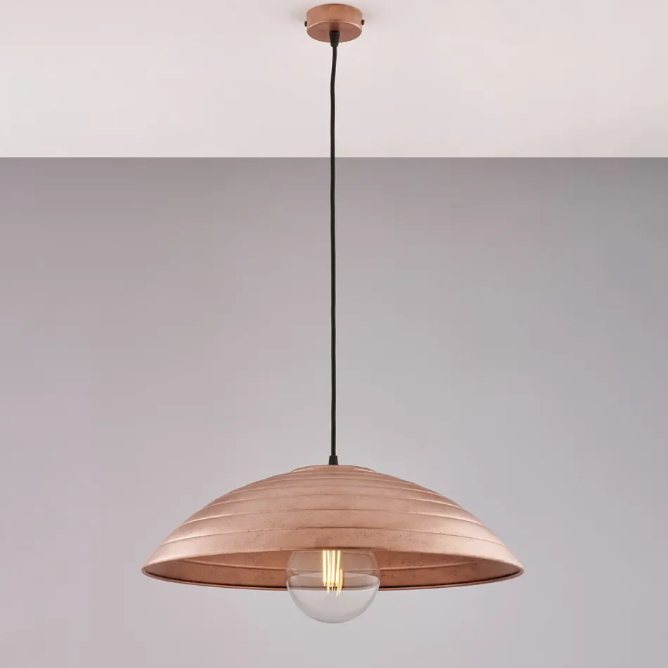 Lampada Moderna in Vetro e Metallo Made in Italy Ideale per Ogni Ambiente - Cygnus Viadurini