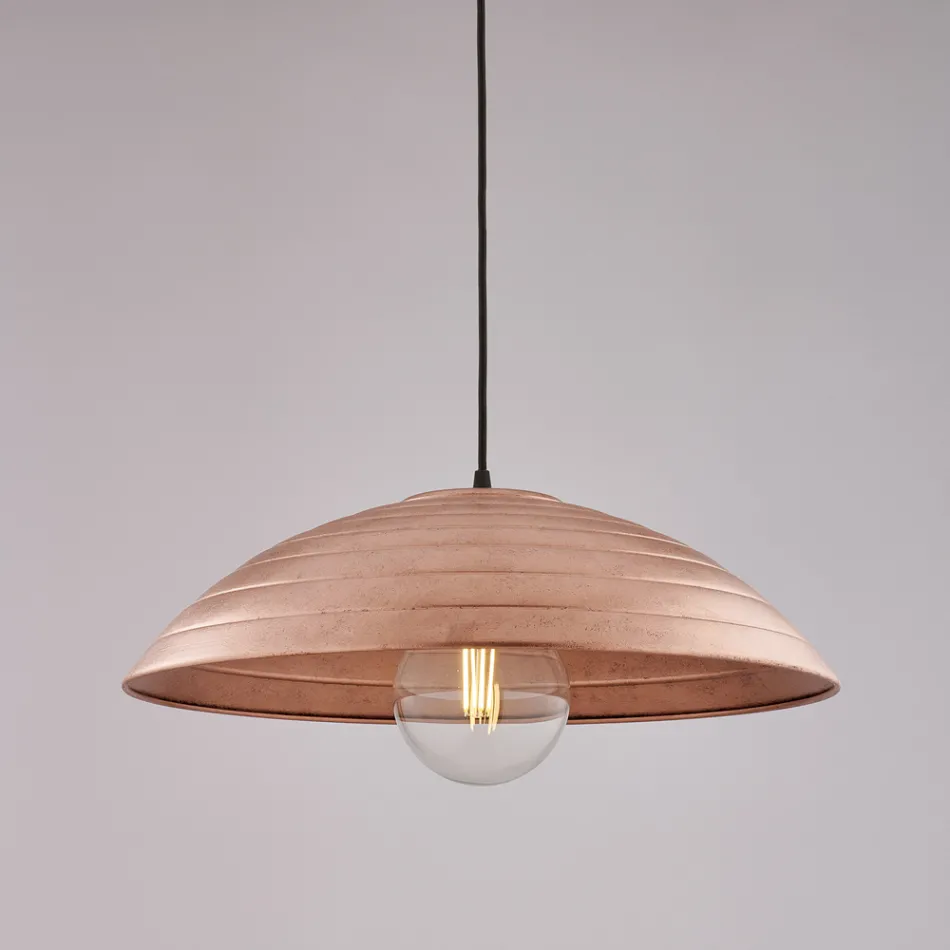 Lampada Moderna in Vetro e Metallo Made in Italy Ideale per Ogni Ambiente - Cygnus Viadurini