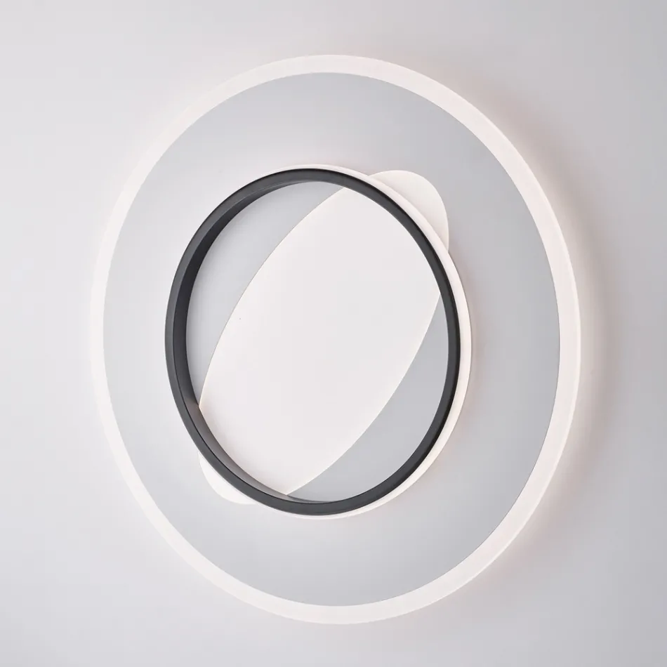 Lampada Moderna in Vetro e Metallo Made in Italy Ideale per Ogni Ambiente - Pavo Viadurini