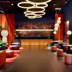 Lampada Moderna Tonda a Sospensione in Polietilene Made in Italy - Slide Giotto Viadurini