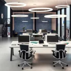 Lampada Moderna Tonda a Sospensione in Polietilene Made in Italy - Slide Giotto Viadurini