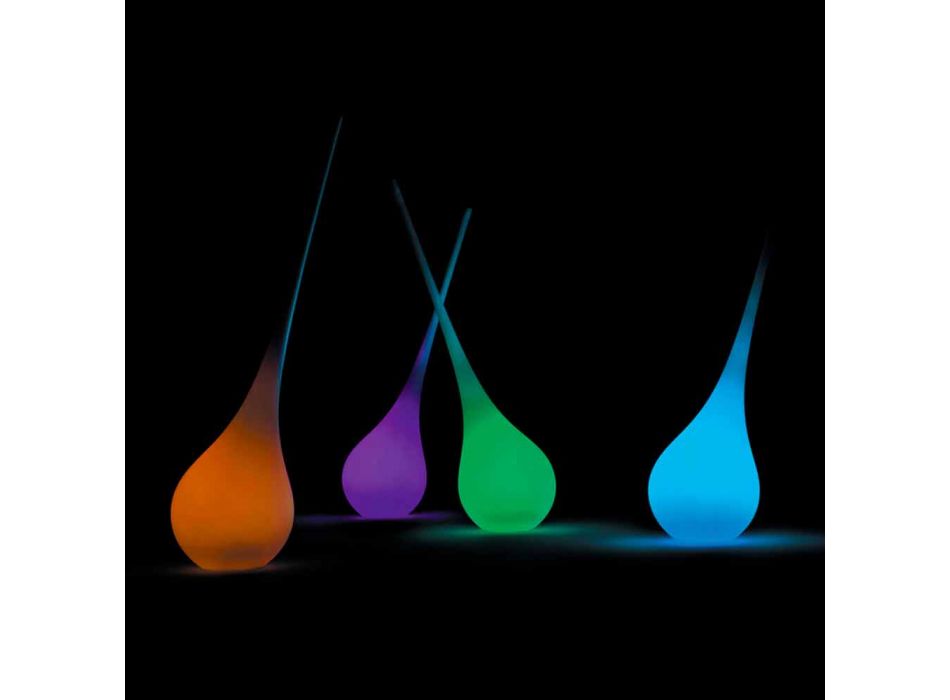 Lampada RGB da Terra Vaso di Decoro dal Design in Plastica - Ampoule by Myyour Viadurini
