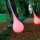 Lampada RGB da Terra Vaso di Decoro dal Design in Plastica - Ampoule by Myyour Viadurini