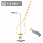 Lampada RGB da Terra Vaso di Decoro dal Design in Plastica - Ampoule by Myyour Viadurini