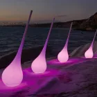 Lampada RGB da Terra Vaso di Decoro dal Design in Plastica - Ampoule by Myyour Viadurini