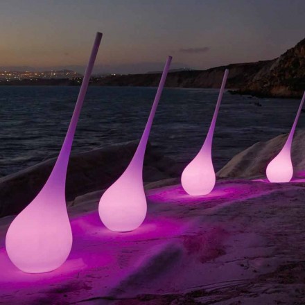 Lampada RGB da Terra Vaso di Decoro dal Design in Plastica - Ampoule by Myyour Viadurini