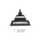 Lampada Sospensione da Esterno in Alluminio e Vetro Made in Italy - Bonaria Viadurini