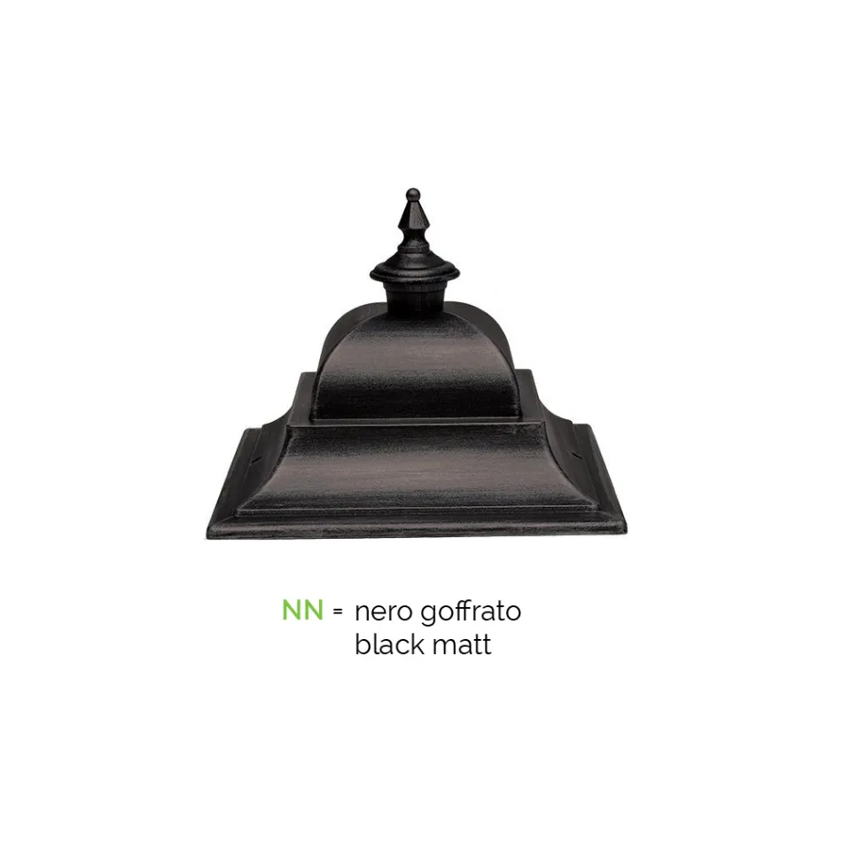 Lampada Sospensione da Esterno in Alluminio e Vetro Made in Italy - Bonaria Viadurini