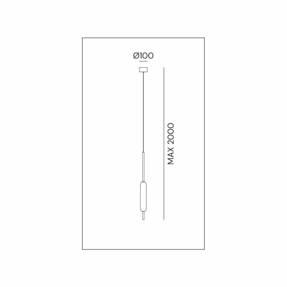 Lampada Sospesa a 1, 3 o 6 Luci in Ottone Design Moderno - Typha by Il Fanale Viadurini