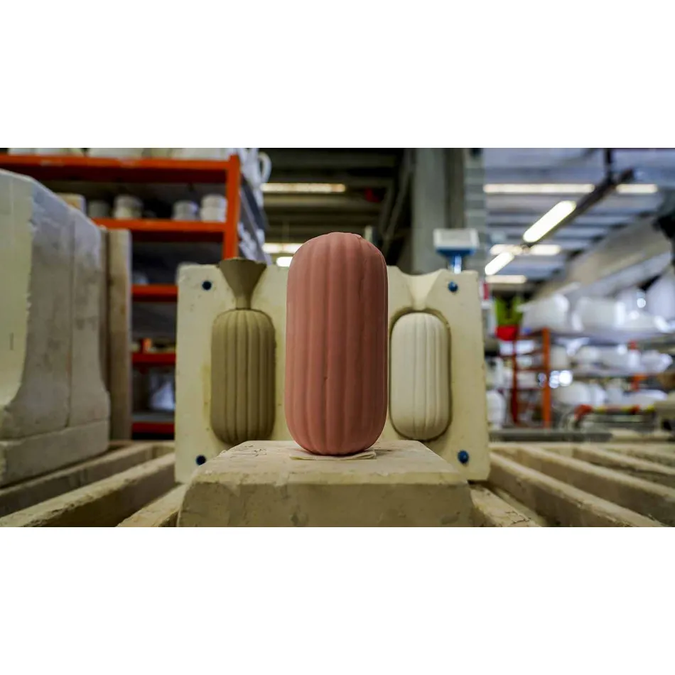 Lampada Sospesa Ceramica Giallo o Verde Retrò Made in Italy – Ferroluce Lariat Viadurini