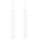 Lampada Sospesa Decorativa in Alluminio Bianco o Nero, 2 Pezzi - Rebolla Viadurini
