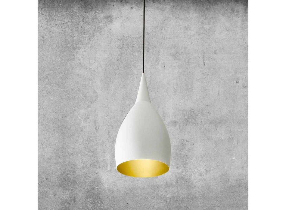 Lampada Sospesa in Alluminio Moderna Made in Italy – Cappadocia Aldo Bernardi Viadurini