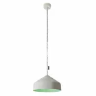 Lampada sospesa moderna In-es.artdesign Cyrcus Cemento verniciata Viadurini