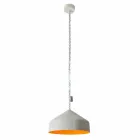 Lampada sospesa moderna In-es.artdesign Cyrcus Cemento verniciata Viadurini