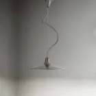 Lampada Sospesa Vintage in Alluminio Made in Italy – Sassmaòr Viadurini