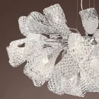 Lampadario Artigianale a 21 Luci in Vetro Veneziano, Made in Italy - Diamonique Viadurini