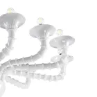 Lampadario Artigianale in Vetro Veneziano Soffiato Stile Classico - Vanity Viadurini