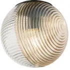 Lampadario con 3 Luci in Vetro Soffiato a Forma di Sfera Made in Italy - Prilla Viadurini