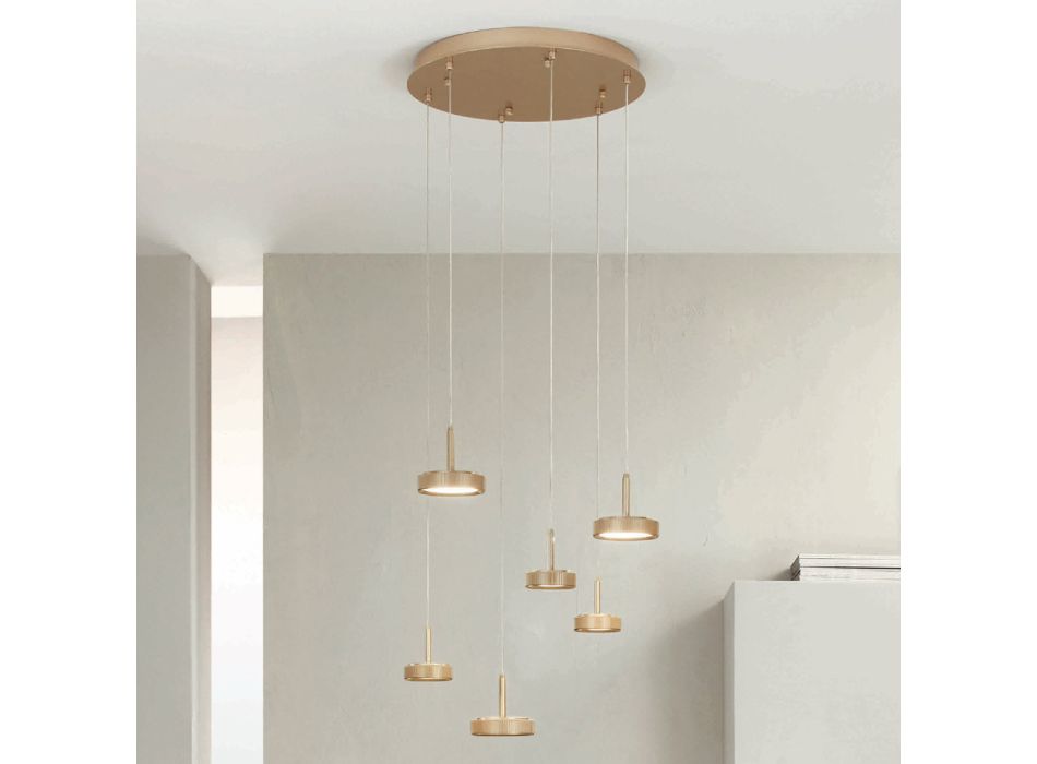 Lampada Display con Base Luminosa a LED - Interfaccia USB, Base Rotonda in Legno di Quercia, Spessore 2 Cm/0,8 Pollici - Bagliore Decorativo per Display Domestico, 5 V (base a