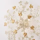 Lampadario con pendenti in cristallo per valorizzare spazi interni luminosi – Orchidea Viadurini