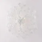 Lampadario con pendenti in cristallo per valorizzare spazi interni luminosi – Orchidea Viadurini